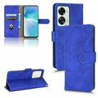For OnePlus Nord 2T 5G Skin Feel Magnetic Flip Leather Phone Case(Blue) - 1