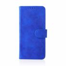 For OnePlus Nord 2T 5G Skin Feel Magnetic Flip Leather Phone Case(Blue) - 2
