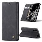 For Galaxy S20 CaseMe Multifunctional Horizontal Flip Leather Case, with Card Slot & Holder & Wallet(Black) - 1