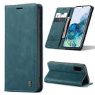 For Galaxy S20 CaseMe Multifunctional Horizontal Flip Leather Case, with Card Slot & Holder & Wallet(Blue) - 1