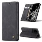 For Galaxy S20 Ultra CaseMe Multifunctional Horizontal Flip Leather Case, with Card Slot & Holder & Wallet(Black) - 1