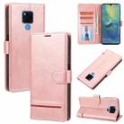 For Huawei Mate 20 Classic Wallet Flip Leather Phone Case(Pink) - 1