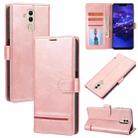 For Huawei Mate 20 Lite Classic Wallet Flip Leather Phone Case(Pink) - 1