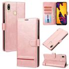 For Huawei P20 Lite Classic Wallet Flip Leather Phone Case(Pink) - 1