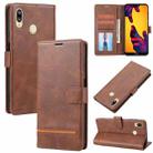 For Huawei P20 Lite Classic Wallet Flip Leather Phone Case(Brown) - 1