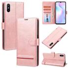 For Xiaomi Redmi 9A Classic Wallet Flip Leather Phone Case(Pink) - 1