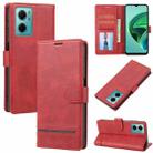 For Xiaomi Redmi 10 5G / Note 11E Classic Wallet Flip Leather Phone Case(Red) - 1