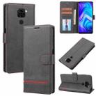 For Xiaomi Redmi Note 9 4G Global Classic Wallet Flip Leather Phone Case(Black) - 1