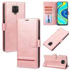 For Xiaomi Redmi Note 9S / 9 Pro Classic Wallet Flip Leather Phone Case(Pink) - 1