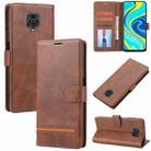 For Xiaomi Redmi Note 9S / 9 Pro Classic Wallet Flip Leather Phone Case(Brown) - 1