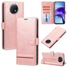 For Xiaomi Redmi Note 9T / 9 5G Classic Wallet Flip Leather Phone Case(Pink) - 1