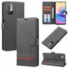 For Xiaomi Redmi Note 10 5G Classic Wallet Flip Leather Phone Case(Black) - 1