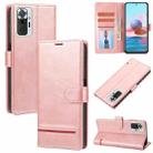 For Xiaomi Redmi Note 10 Pro 4G / 10 Pro Max Classic Wallet Flip Leather Phone Case(Pink) - 1