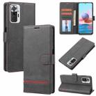 For Xiaomi Redmi Note 10 Pro 4G / 10 Pro Max Classic Wallet Flip Leather Phone Case(Black) - 1