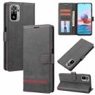 For Xiaomi Redmi Note 10 / 10S Classic Wallet Flip Leather Phone Case(Black) - 1