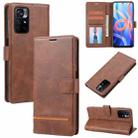 For Xiaomi Redmi Note 11 5G / Poco M4 Pro 5G Classic Wallet Flip Leather Phone Case(Brown) - 1