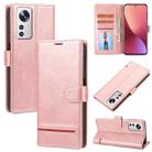 For Xiaomi 12 Lite Classic Wallet Flip Leather Phone Case(Pink) - 1