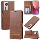 For Xiaomi 12 Lite Classic Wallet Flip Leather Phone Case(Brown) - 1
