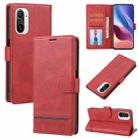 For Xiaomi Poco F3 / K40 / K40 Pro Classic Wallet Flip Leather Phone Case(Red) - 1