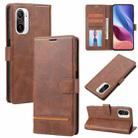 For Xiaomi Poco F3 / K40 / K40 Pro Classic Wallet Flip Leather Phone Case(Brown) - 1
