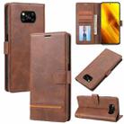 For Xiaomi Poco X3 NFC Classic Wallet Flip Leather Phone Case(Brown) - 1