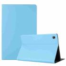 For OPPO Pad Air Voltage Craft Texture TPU Flip Leather Tablet Case(Sky Blue) - 1