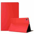 For OPPO Pad Air Voltage Craft Texture TPU Flip Leather Tablet Case(Red) - 1