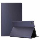 For Lenovo Tab M10 Plus 10.6 3rd Gen 2022 Voltage Craft Texture TPU Flip Leather Tablet Case(Dark Blue) - 1