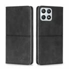 For Honor X30i Cow Texture Magnetic Horizontal Flip Leather Phone Case(Black) - 1