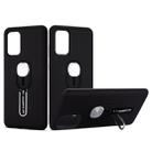 For Galaxy S20+ Shockproof TPU + PC Protective Case with Holder(Black) - 1