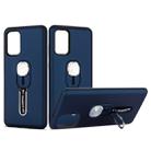 For Galaxy S20+ Shockproof TPU + PC Protective Case with Holder(Blue) - 1