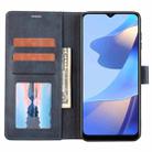 For OPPO A15 / A15S / A35 4G Classic Wallet Flip Leather Phone Case(Blue) - 4