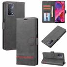 For OPPO A54 5G / A74 5G / A93 5G Classic Wallet Flip Leather Phone Case(Black) - 1