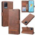 For OPPO A56 5G / A54 4G Classic Wallet Flip Leather Phone Case(Brown) - 1