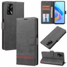 For OPPO A95 4G / A74 4G / F19 Classic Wallet Flip Leather Phone Case(Black) - 1