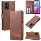 For OPPO A96 5G Classic Wallet Flip Leather Phone Case(Brown) - 1