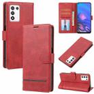 For OPPO K9S Classic Wallet Flip Leather Phone Case(Red) - 1