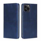 For Blackview A95 Cow Texture Magnetic Horizontal Flip Leather Phone Case(Blue) - 1