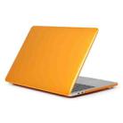 Laptop Crystal Style Protective Case For MacBook Pro 13.3 inch 2022(Orange) - 1