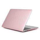 Laptop Crystal Style Protective Case For MacBook Pro 13.3 inch 2022(Pink) - 1