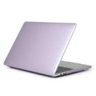 Laptop Crystal Style Protective Case For MacBook Pro 13.3 inch 2022(Purple) - 1