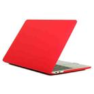 Laptop Matte Style Protective Case For MacBook Pro 13.3 inch 2022(Red) - 1