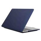 Laptop Matte Style Protective Case For MacBook Pro 13.3 inch 2022(Peony Blue) - 1