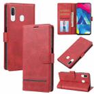 For Samsung Galaxy A20e Classic Wallet Flip Leather Phone Case(Red) - 1