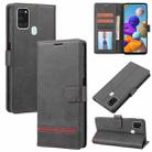 For Samsung Galaxy A21s Classic Wallet Flip Leather Phone Case(Black) - 1