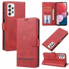 For Samsung Galaxy A32 4G Classic Wallet Flip Leather Phone Case(Red) - 1