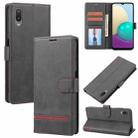 For Samsung Galaxy A02 / M02 Classic Wallet Flip Leather Phone Case(Black) - 1