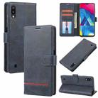 For Samsung Galaxy A10 Classic Wallet Flip Leather Phone Case(Blue) - 1