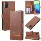 For Samsung Galaxy A51 4G Classic Wallet Flip Leather Phone Case(Brown) - 1