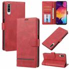 For Samsung Galaxy A70 Classic Wallet Flip Leather Phone Case(Red) - 1